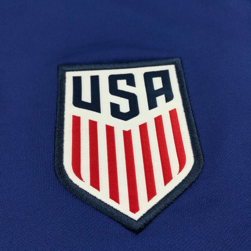 Nike Team USA Soccer VaporKnit Strike Drill Top Blue CD2198-455 Mens 2XL - Picture 3 of 12